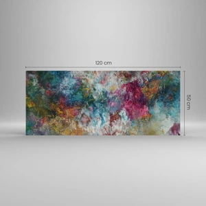 Glass picture - In Full Bloom - 120x50 cm