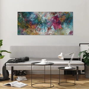 Glass picture - In Full Bloom - 120x50 cm