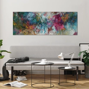 Glass picture - In Full Bloom - 140x50 cm