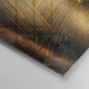 Glass picture - In a Golden Labirynth - 100x40 cm