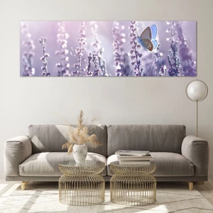 Glass picture - Kiss of a Butterfly - 160x50 cm