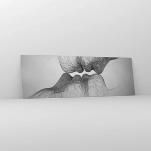 Glass picture - Kiss of the Wind - 90x30 cm