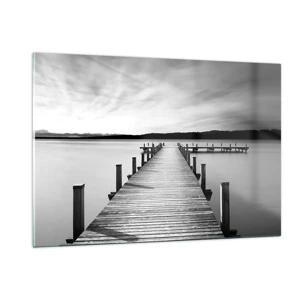 Glass picture - Lake of Peace - 120x80 cm