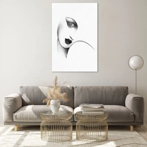 Glass picture - Lempicka Style - 80x120 cm