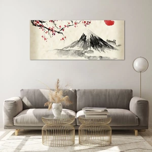 Glass picture - Love Japan - 120x50 cm