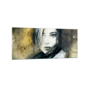 Glass picture - More Innocent or Sensual? - 120x50 cm