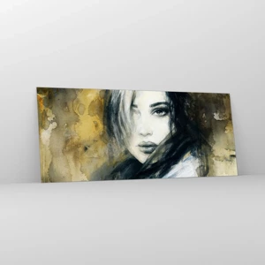 Glass picture - More Innocent or Sensual? - 120x50 cm