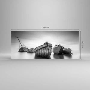 Glass picture - Now Only a Memory - 120x50 cm