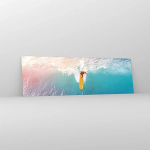 Glass picture - Ocean Rider - 160x50 cm