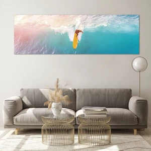 Glass picture - Ocean Rider - 160x50 cm