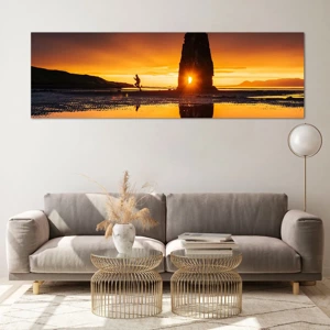 Glass picture - Only You and Nature - 160x50 cm