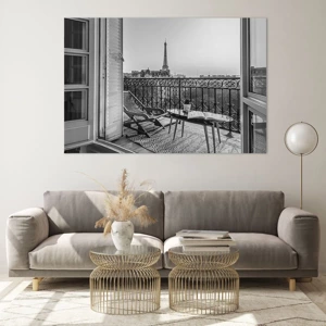 Glass picture - Parisian Afternoon - 120x80 cm