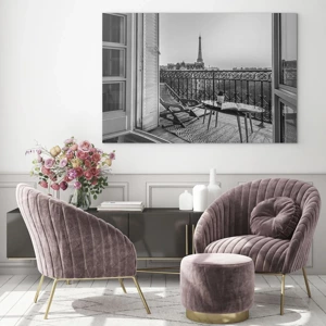 Glass picture - Parisian Afternoon - 120x80 cm