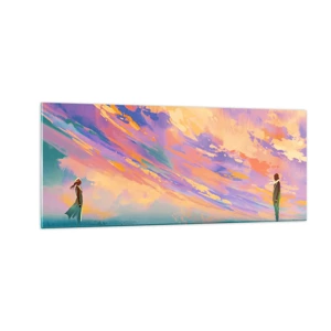 Glass picture - Power of Attraction - 100x40 cm