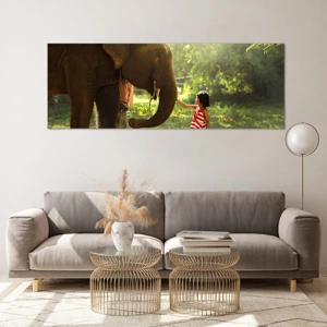 Glass picture - Power of Friendship - 140x50 cm