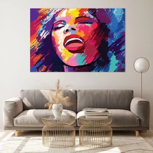 Glass picture - Sing Your Life Away - 120x80 cm