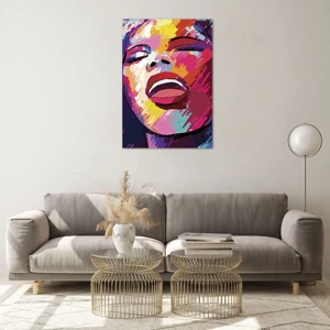 Glass picture - Sing Your Life Away - 70x100 cm