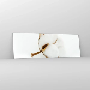 Glass picture - Soft By Nature - 90x30 cm