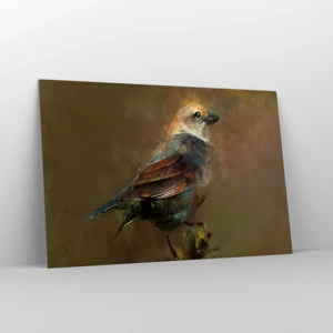 Glass picture - Sparrow, a Little Birdy - 120x80 cm