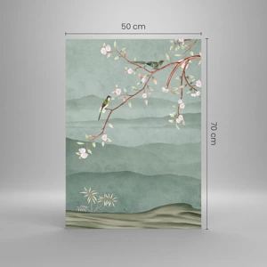 Glass picture - Spring, It Is You - 50x70 cm