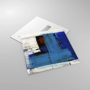 Glass picture - The Secret of Blue - 70x70 cm