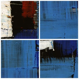 Glass picture - The Secret of Blue - 70x70 cm