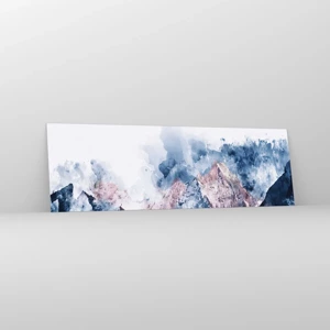 Glass picture - Those Summits! - 160x50 cm