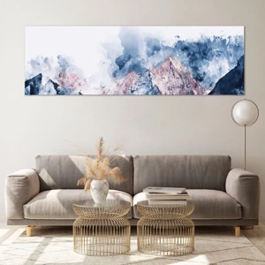 Glass picture - Those Summits! - 160x50 cm