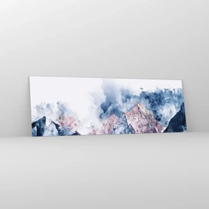 Glass picture - Those Summits! - 90x30 cm