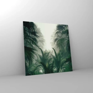 Glass picture - Tropical Secret - 30x30 cm