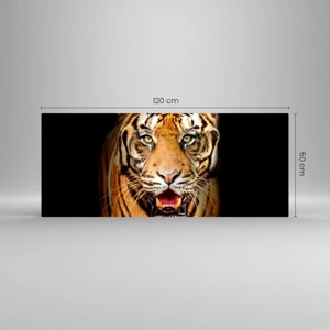 Glass picture - Wild at Heart - 120x50 cm