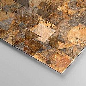 Glass picture - World Caught in One Form - 120x50 cm