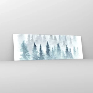 Glass picture - Wrapped up in a Fog - 90x30 cm