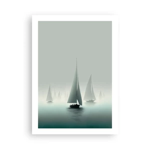 Poster - Built from Fog - 50x70 cm