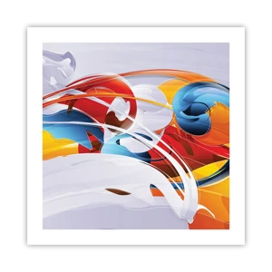 Poster - Dance of Elements - 50x50 cm