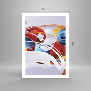 Poster - Dance of Elements - 50x70 cm