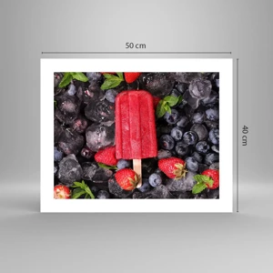 Poster - Flavour of Hot Summer - 50x40 cm