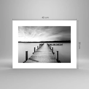 Poster - Lake of Peace - 40x30 cm