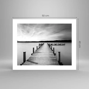 Poster - Lake of Peace - 50x40 cm