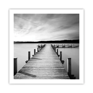 Poster - Lake of Peace - 60x60 cm