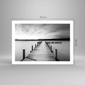 Poster - Lake of Peace - 70x50 cm