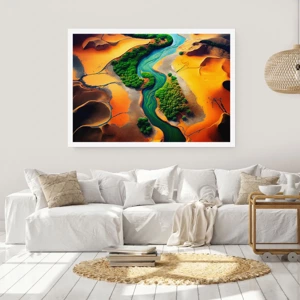 Poster - Life-giving River - 100x70 cm