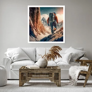 Poster - Lonely Warrior - 30x30 cm