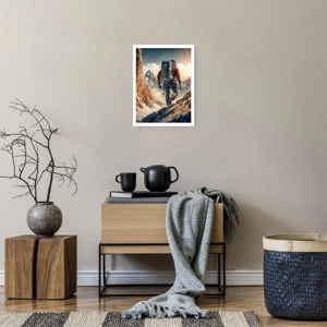 Poster - Lonely Warrior - 30x40 cm