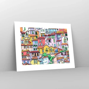 Poster - Merry City - 40x30 cm