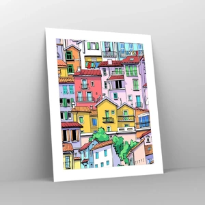 Poster - Merry City - 40x50 cm