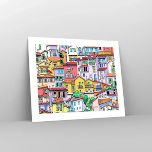 Poster - Merry City - 50x40 cm