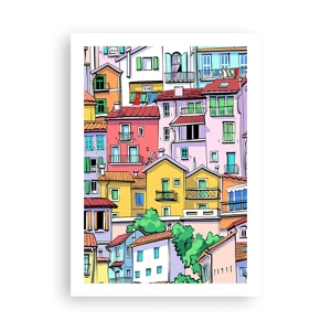 Poster - Merry City - 50x70 cm