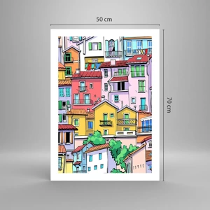 Poster - Merry City - 50x70 cm