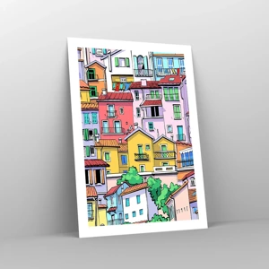 Poster - Merry City - 50x70 cm